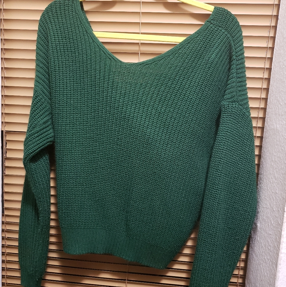 Green Sweater
